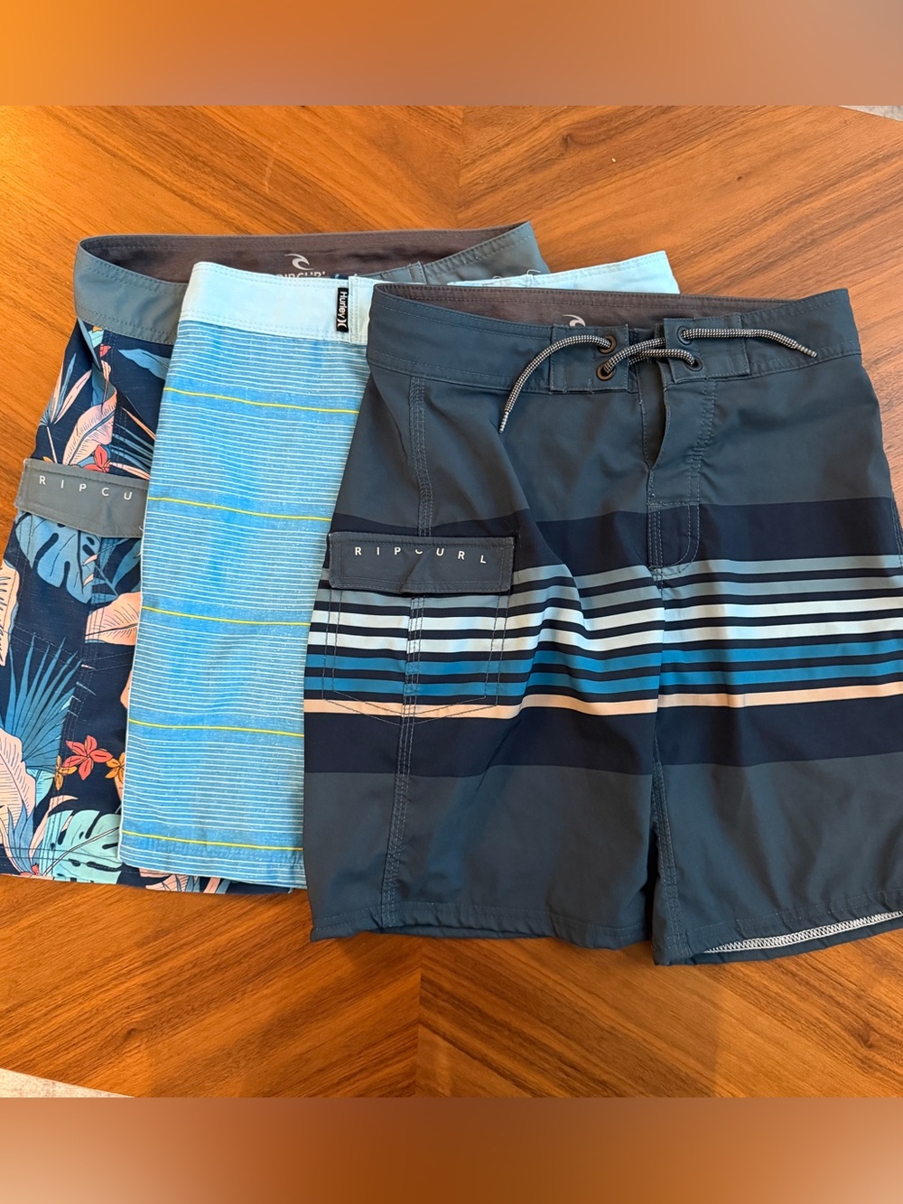 Rip Curl / Hurley Boy’s Boardshorts - size 25 (3 shorts)
